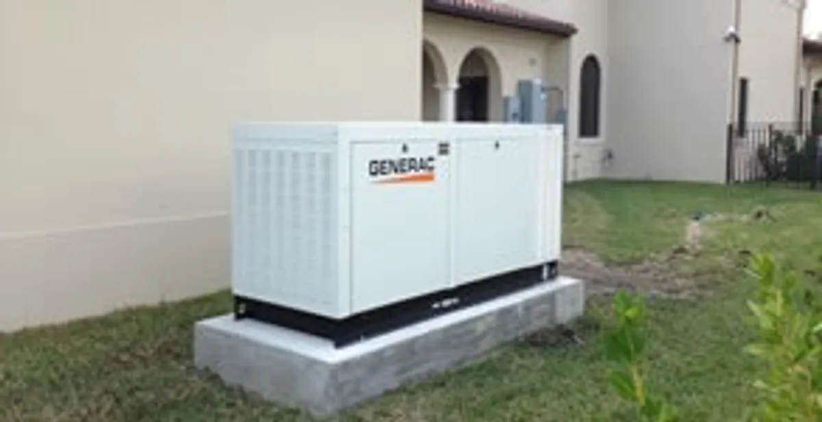 generator installation service showing standby generator professionally installed for residential power backup in Redding, CA