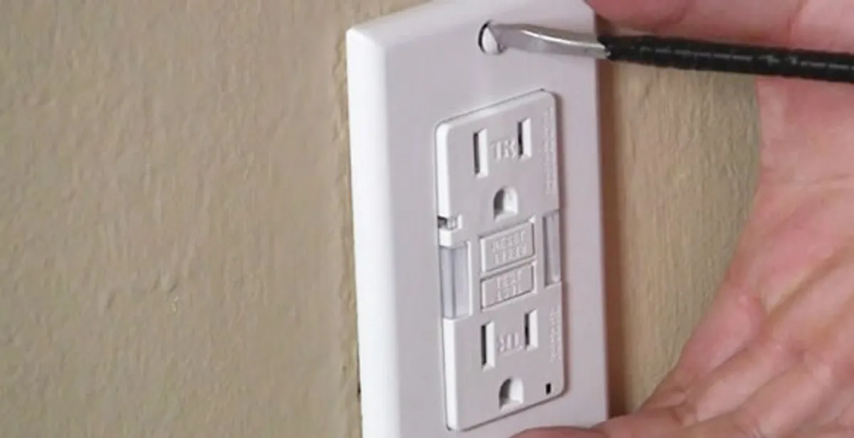 gfc outlets service securing and mounting ground fault circuit interrupter outlet by certified electricians in Redding, CA